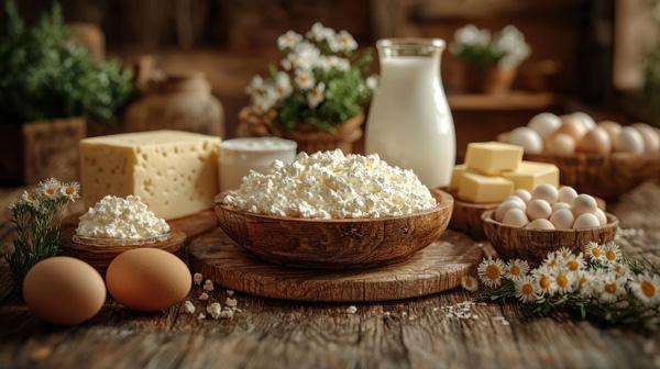 rustic dairy farm cottage cheese still life